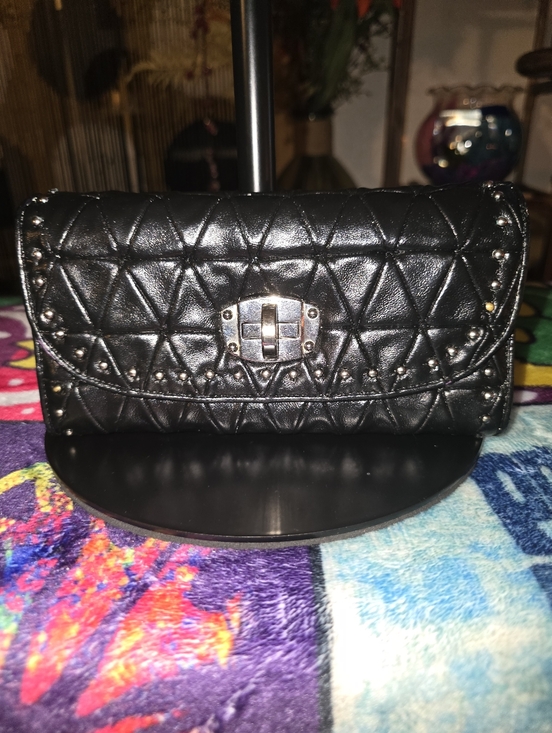 Miu Miu Handbags - Miu Miu Vintage Leather Studded Wallet